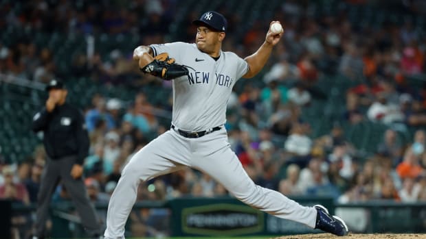 New York Yankees pitcher Wandy Peralta